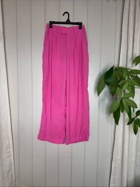 a new day Pink Women's Trousers with Pockets